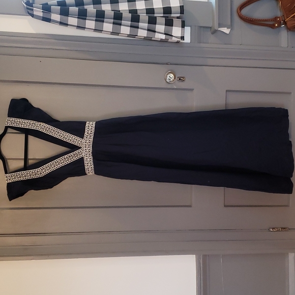 J crew open back long maxi dress - Picture 2 of 3